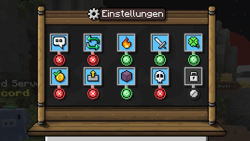 Playersettings GUI